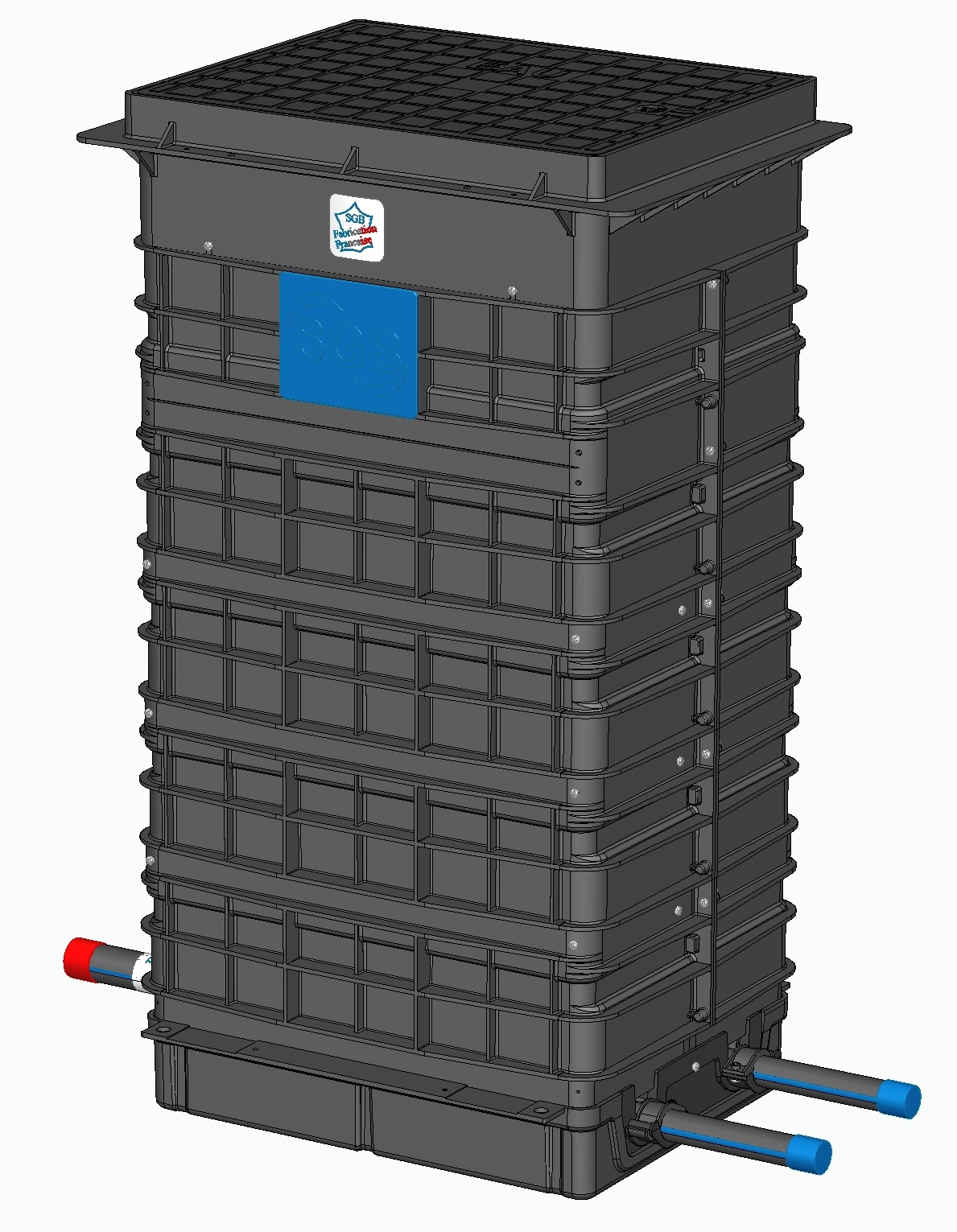 Multicompact' - 2 compteurs - Robinet laiton AVC